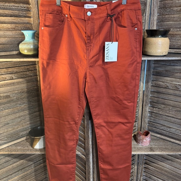 Zenana high-rise skinny colored denim - Picture 6 of 6